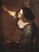 Artemisia gentileschi Self-Portrait as an Allegory of Painting oil painting on canvas